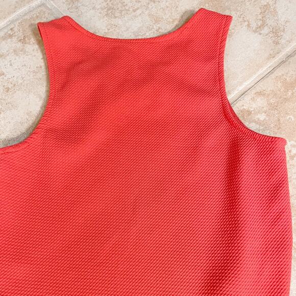 Poetry Orange Textured Knit Studded Crop Top, EUC, Size Small - Picture 5 of 6